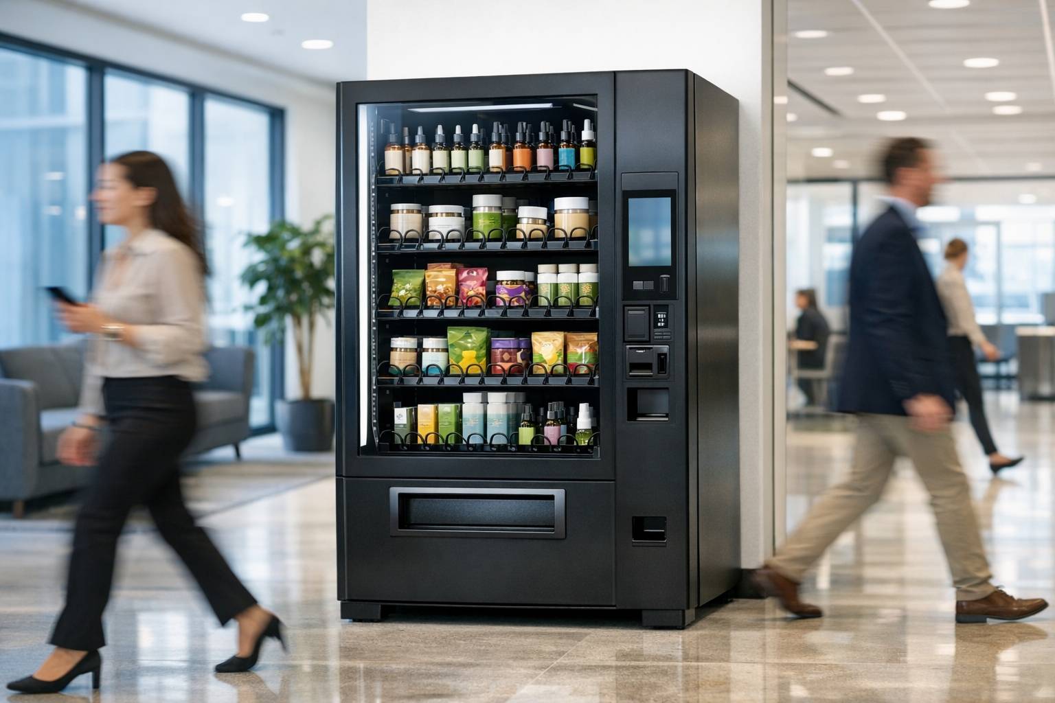 Franquicia de vending CBD: cómo elegir productos y proveedores para tu máquina expendedora